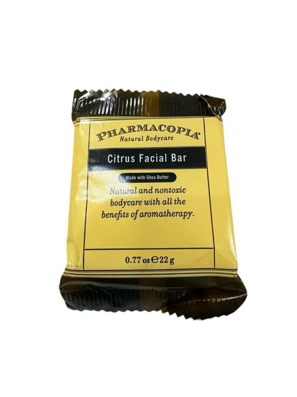 Pharmacopia Travel Size Citrus Body Bar Soap 1.5 oz Citrus Facial Bar .22oz.